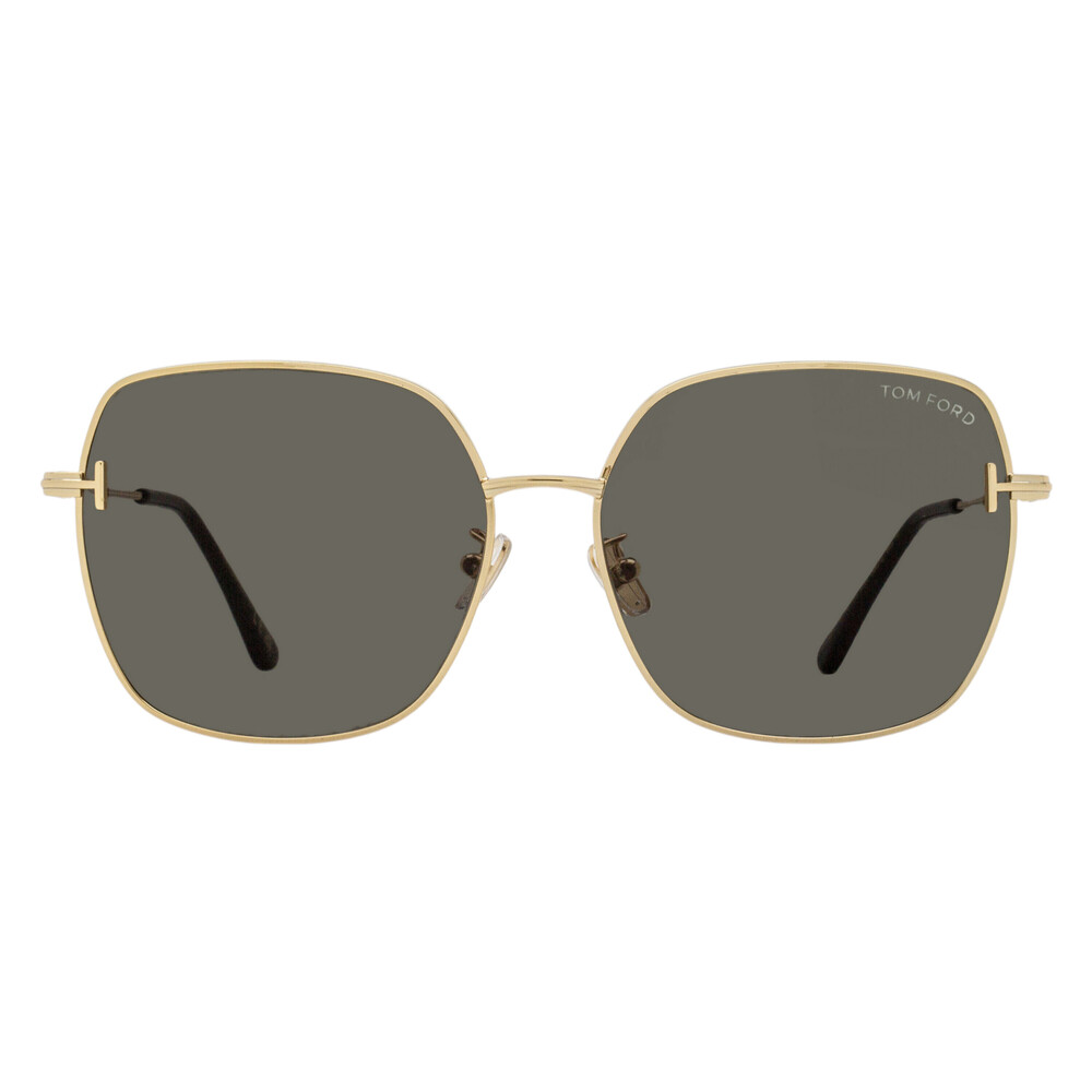 Tom Ford Square Alt Fit Sunglasses TF1250-K 28A Gold 59mm FT1250 - Picture 2 of 2